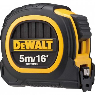 Trena curta de a�o, 5 m x 25 mm, DWHT34194L DEWALT