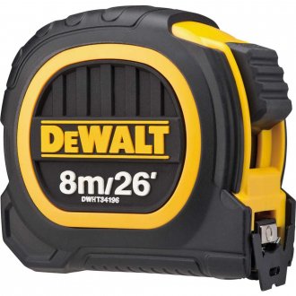 Trena curta de a�o, 8 m x 25 mm, DWHT34196L DEWALT