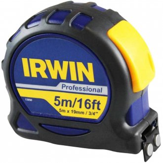Trena profissional com im�s na ponta, 19 mm x 5 m, IW13950 IRWIN