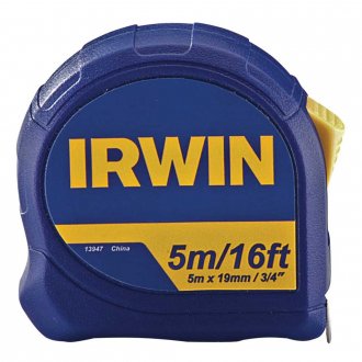 Trena curta de a�o, 5 m x 19 mm, Standard IW13947, IRWIN