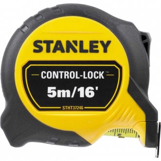Trena manual emborrachada control lock de 5 M X 25 mm, STHT37246-0 STANLEY