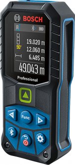 Medidor de dist�ncia a laser, 50 m, laser verde, sistema Bluetooth, GLM 50-27 CG, BOSCH