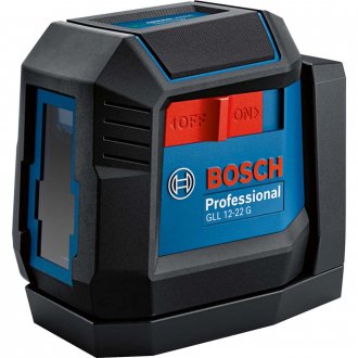 N�vel a laser, 2 linhas verdes, 12 metros, GLL 12-22-G-LI, 0 601 065 321 BOSCH