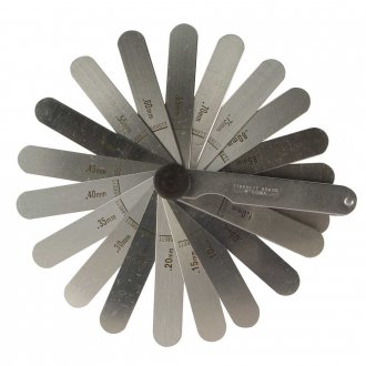 C�libre de folga 0,05 mm a 1,00 mm com 20 l�minas, 77 mm, 66 MA STARRET