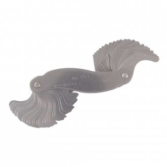 Calibre/pente de rosca com 54 l�minas, 3.1/2