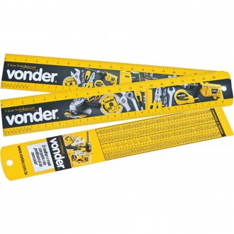 R�gua de PVC 20 cm, VONDER