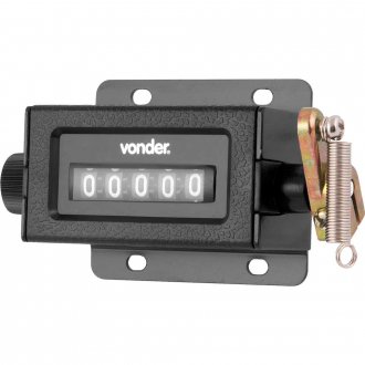 Contador de batida, 5 d�gitos, sentido hor�rio, VCM 5, VONDER