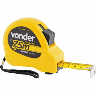 Trena curta de a�o 7,5 m x 25 mm VONDER