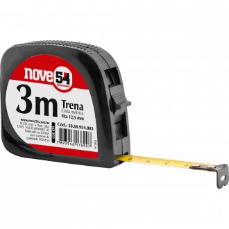 Trena curta de a�o, 3 m x 12,5 mm, hobby, NOVE54