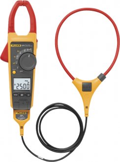 Alicate volt�metro amper�metro digital, CA/CC True-RMS, com iflex, 376 FC, FLUKE