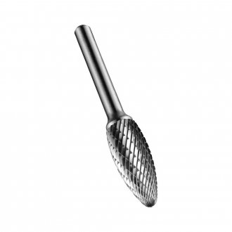 Lima rotativa chama, 8,0 mm x 19,0 mm, com haste 6,0 mm, DORMER