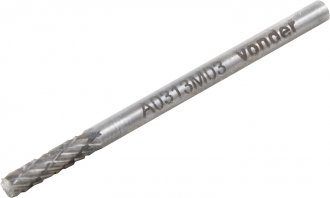 Lima rotativa cil�ndrica, 3,0 mm x 16,0 mm, com haste 3,0 mm, VONDER