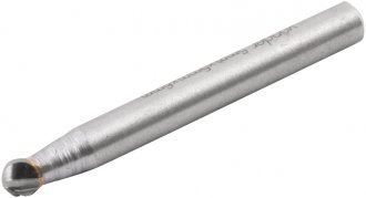 Lima rotativa esf�rica para alum�nio, 5,0 mm x 5,0 mm, com haste 6,0 mm, VONDER