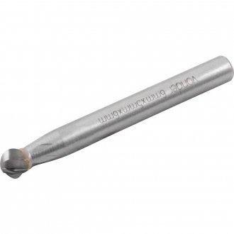 Lima rotativa esf�rica para alum�nio, 6,0 mm x 5,0 mm, com haste 6,0 mm, VONDER