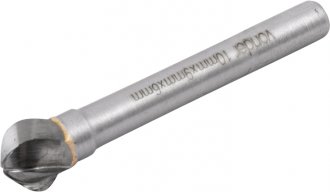 Lima rotativa esf�rica para alum�nio, 10,0 mm x 9,0 mm, com haste 6,0 mm, VONDER