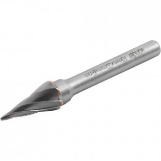 Lima rotativa c�nica ponteaguda para alum�nio 10,0 mm x 20,0 mm, com haste 6,0 mm, VONDER