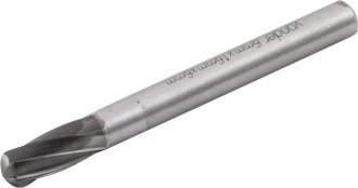 Lima rotativa abaulada para alum�nio, 6,0 mm x 16,0 mm, com haste 6,0 mm, VONDER