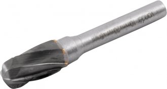 Lima rotativa abaulada para alum�nio, 10,0 mm x 20,0 mm, com haste 6,0 mm, VONDER