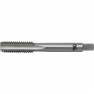 Macho manual com rosca M, 6 mm x 1,0 mm, de a�o r�pido, com 1 pe�a (n� 3), DIN 352, 101, OSG