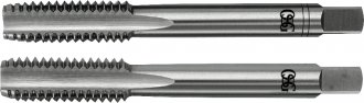 Macho manual de a�o r�pido, M7 x 1,00 mm, rosca MA, jogo com 2 pe�as, OSG
