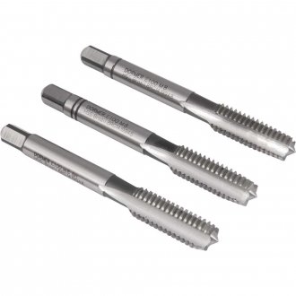 Macho manual de a�o r�pido, M8 x 1,25 mm, rosca MA, jogo com 3 pe�as, DORMER