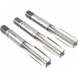 Macho manual de a�o r�pido, M12 x 1,75 mm, rosca MA, jogo com 3 pe�as, DORMER