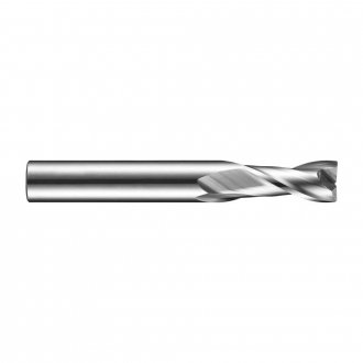Fresa topo 10,0 mm, em metal duro, dois cortes, S902, DIN 6535, DORMER