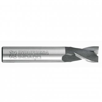 Fresa de topo em a�o r�pido 8,0 mm, 2 cortes, 327B, 1445, INDA�O