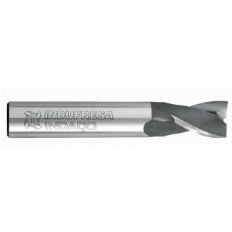 Fresa de topo em a�o r�pido 10,0 mm, 2 cortes, 327B, 1445, INDA�O