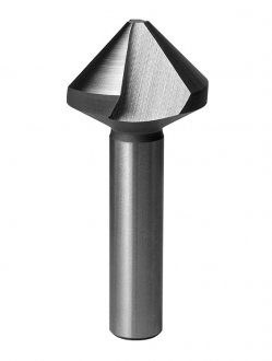 Escareador de a�o 25 mm 90 graus capacidade 3,8 a 25,0 mm, haste cil�ndrica 10 mm DIN 335C, INDA�O