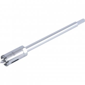 Serra copo diamantada 25 mm, com haste, STARRETT