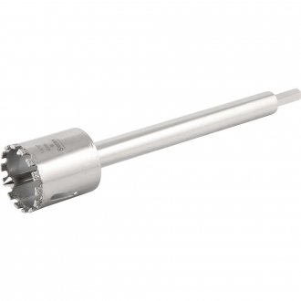 Serra copo diamantada 40 mm, com haste, STARRETT