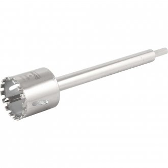 Serra copo diamantada 45 mm, com haste, STARRETT