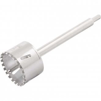 Serra copo diamantada 70 mm, com haste, STARRETT