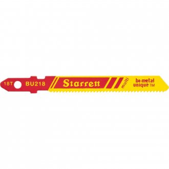 L�mina de serra tico-tico, cartela com 5 pe�as, BU218, STARRETT