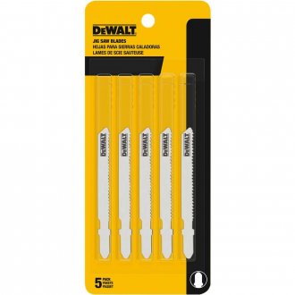 L�mina de serra tico-tico 75 mm, encaixe T, DW3776-5, DEWALT