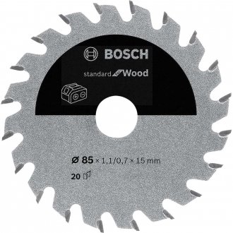 L�mina para serra circular, metal duro, 2 608 837 666, BOSCH