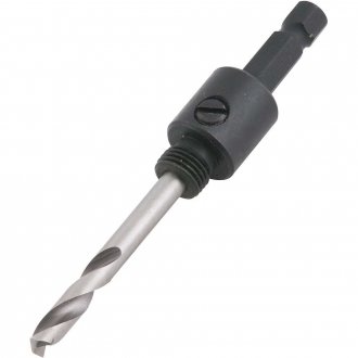 Suporte para serra copo de 14 mm a 30 mm, com broca piloto, haste de 11/32