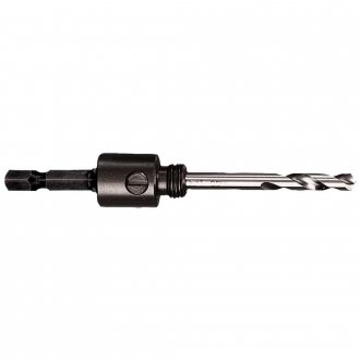 Suporte para serra copo de 14 mm a 30 mm, com broca piloto, haste de 1/4