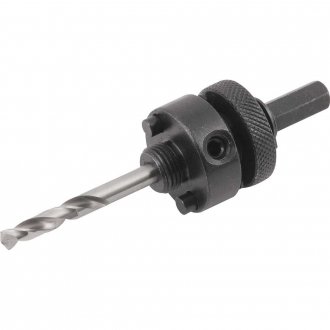 Suporte para serra copo de 14 mm a 30 mm, com broca piloto, haste de 3/8'', MSC143038L LUFKIN