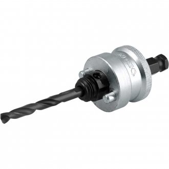 Suporte para serra copo de 32 mm a 152 mm, com broca piloto, haste de 1/2