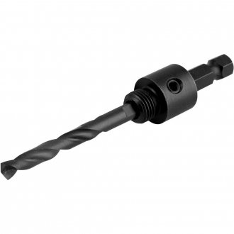 Suporte para serra copo de 14 mm a 30 mm, com broca piloto, haste de 3/8