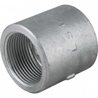 Luva de alum�nio com rosca, 1.1/4