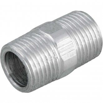 Niple em alum�nio, duplo, 1/2