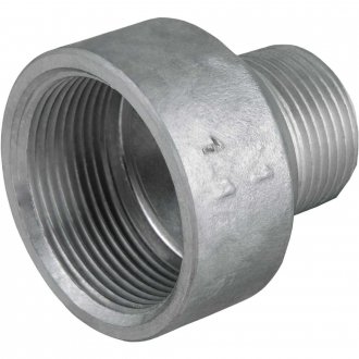 Luva de alum�nio com rosca, 1