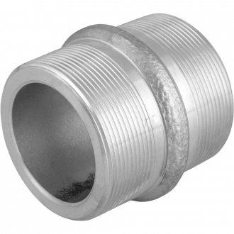 Niple em alum�nio, duplo, 2.1/2
