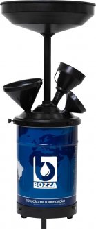 Pingadeira, coletora de �leo, 20 L, com 3 funis, 1010-CF-R20 G3, BOZZA