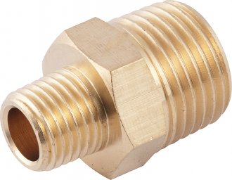 Adaptador/niple de redu��o, rosca 1/2