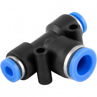 Conex�o r�pida tipo T de redu��o, com 1 entrada de 8,0 mm e 2 entradas de 4,0 mm, VONDER