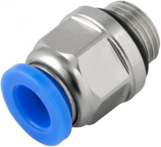 Conex�o r�pida reta, 8 mm, rosca 1/4